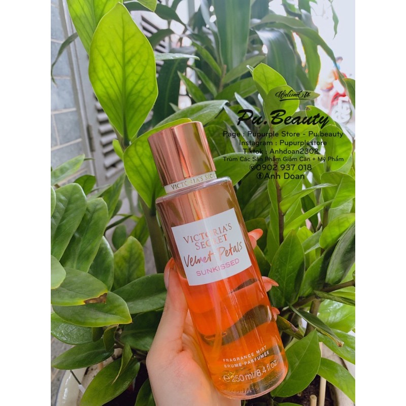 Xịt thơm body Victoria 250ml