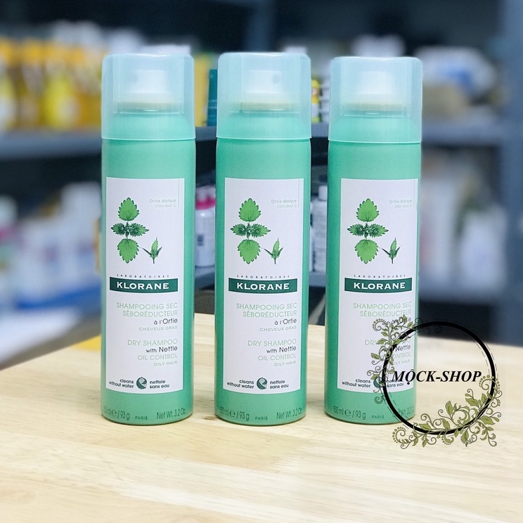 Dầu gội khô cho tóc dầu Klorane Dry Shampoo 150ml hàng nội địa Pháp