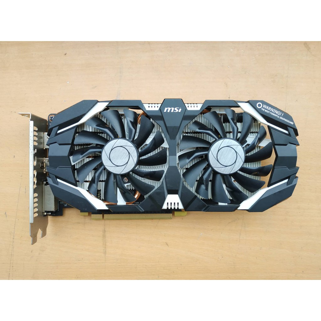 Card màn hình MSI GTX 1060 3G và 6G