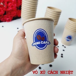 50 chiếc cốc giấy mini cafe 240ml - 8oz