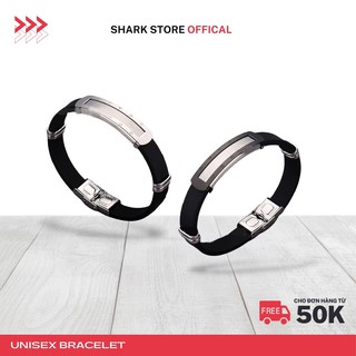 Vòng Tay Thép Cặp Đôi Unisex Nam Nữ - Vòng Tay Cặp Phong Cách Hàn Quốc Thép Titan Không Gỉ Siêu Bền