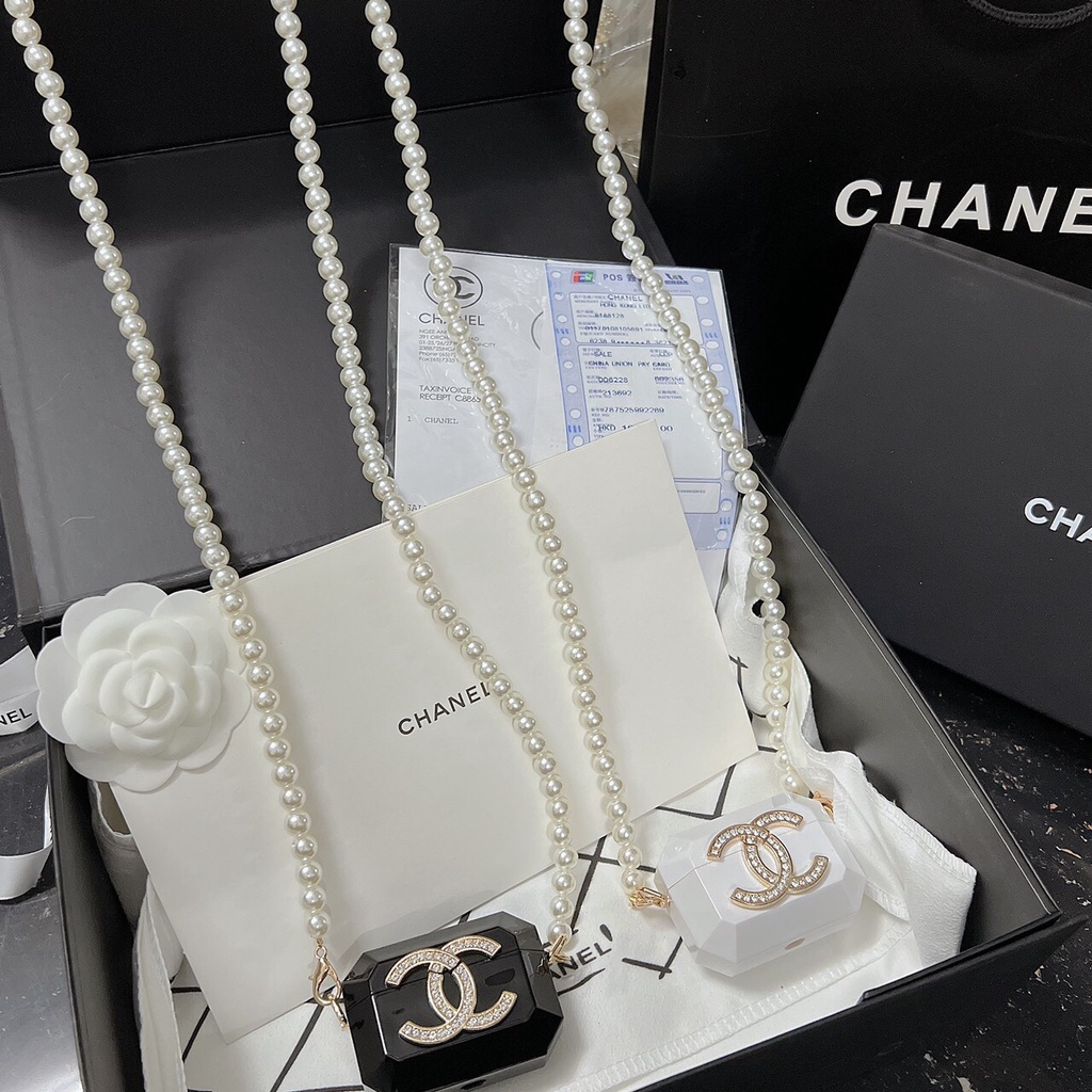 Túi airpod thương hiệu mini dây ngọc (không box)