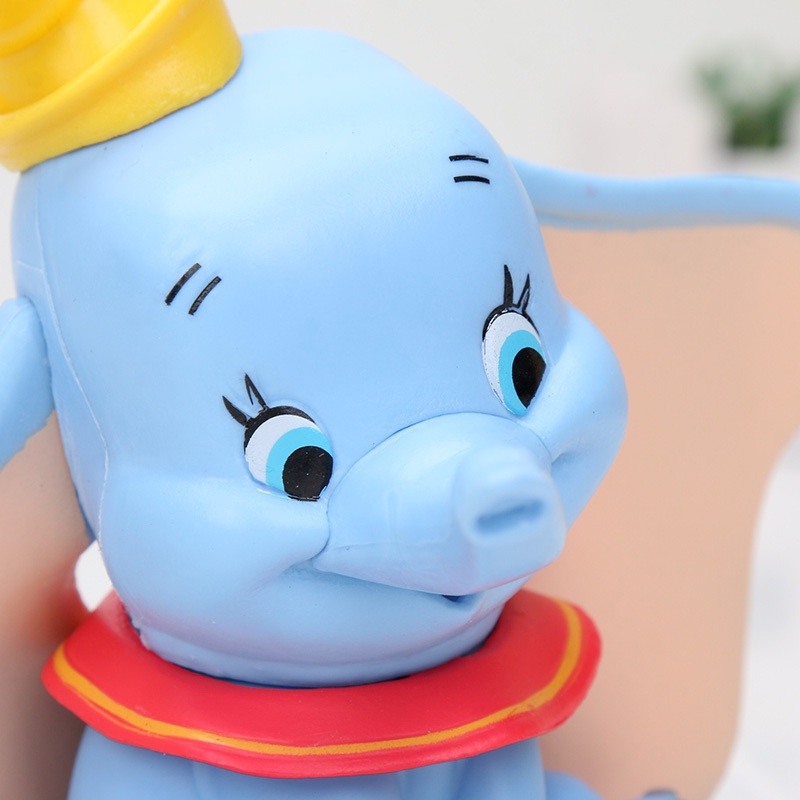 DISNEY Mô Hình Voi Dumbo Trang Trí Bánh Kem Bằng PVC