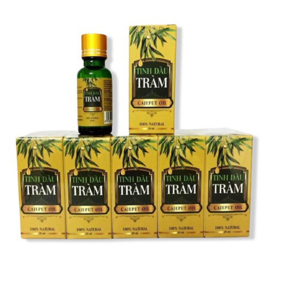 Tinh Dầu Tràm Cajeput Oil 100% Thiên Nhiên, Tốt Cho Trẻ Sơ Sinh, Trẻ Nhỏ, Người Già