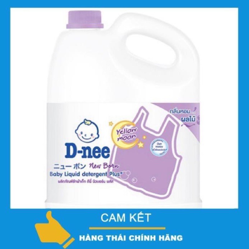 Nước giặt Dnee tim can 3 lit hàng công ty