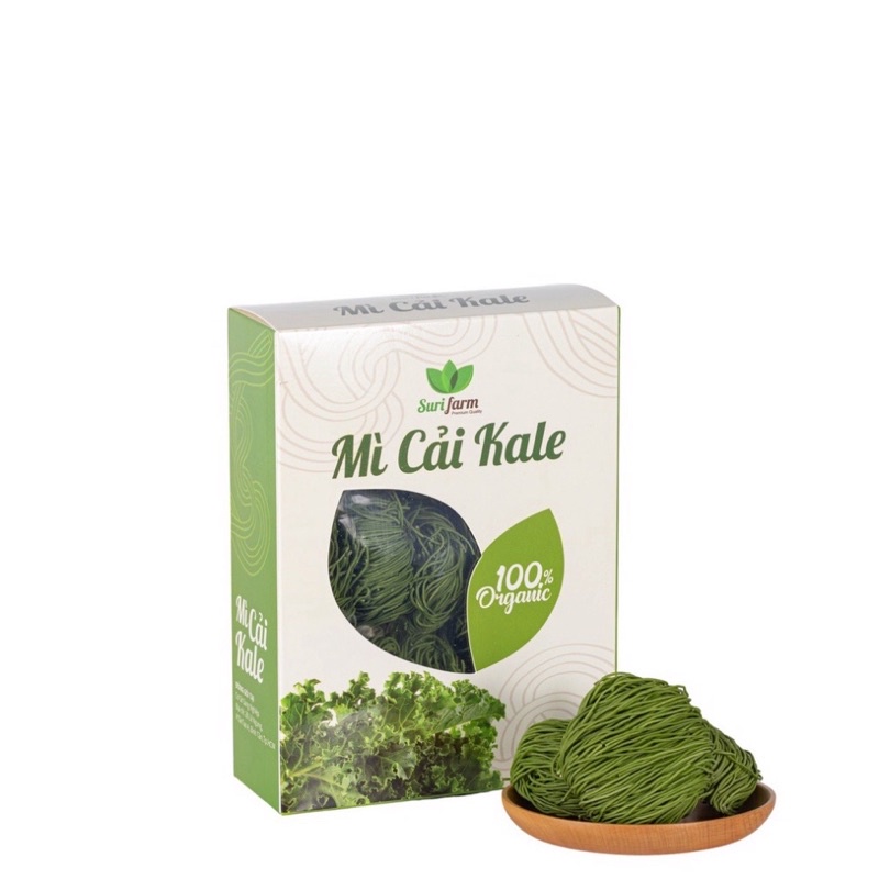 MÌ CẢI KALE SURIFARM HỘP 400g 15 vắt