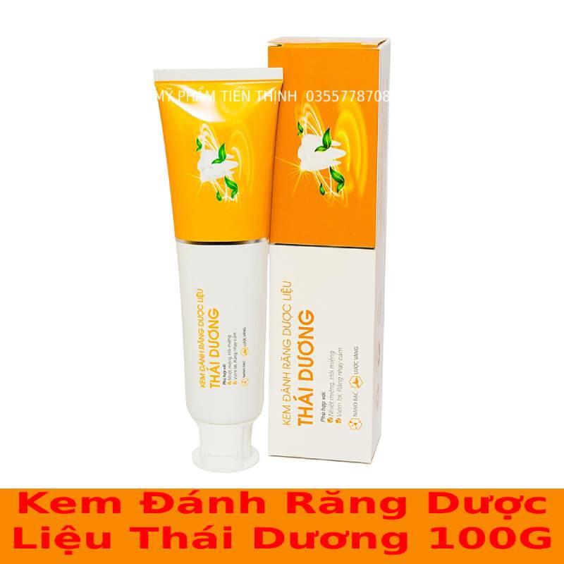 Kem Đánh Răng Dược Liệu Thái Dương 100G