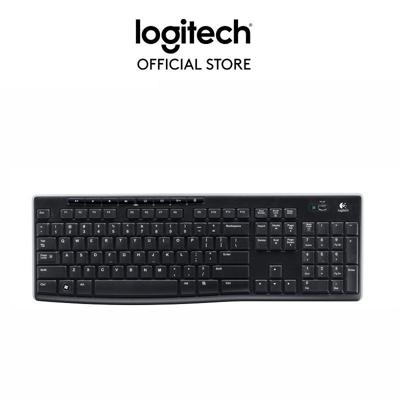 Bàn phím không dây Logitech K270 - Hàng Chính Hãng