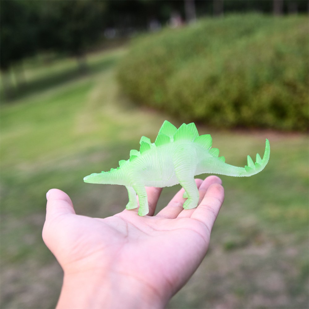 Đồ chơi mô hình bộ 6 khủng long Dinosaurs World dạ quang phát sáng trong tối nhiều mẫu