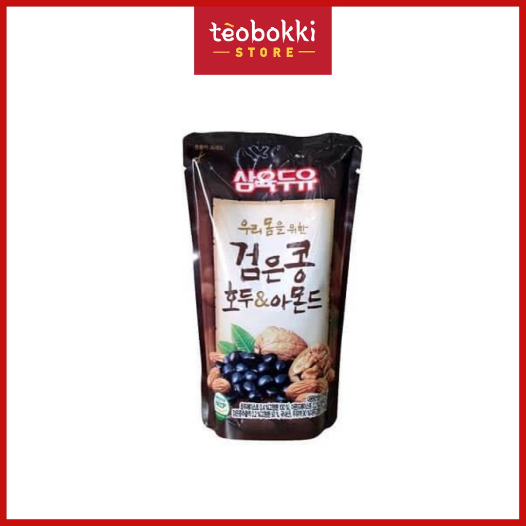 Sữa hạt óc chó, đậu đen và hạnh nhân Hàn Quốc (195ml)