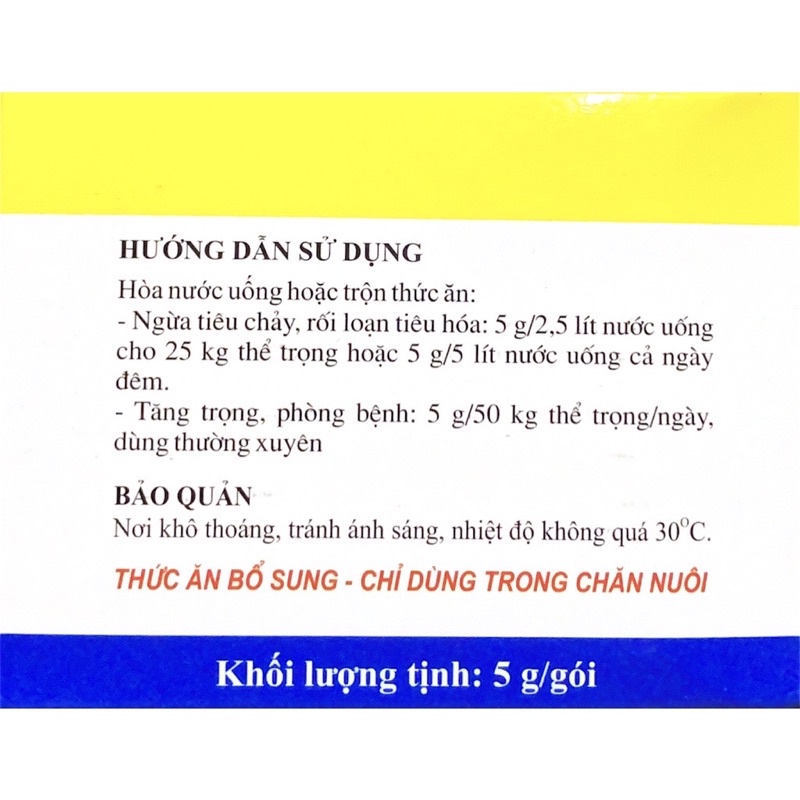 Men tiêu hoá sống PharBiozym cho chó mèo 5g