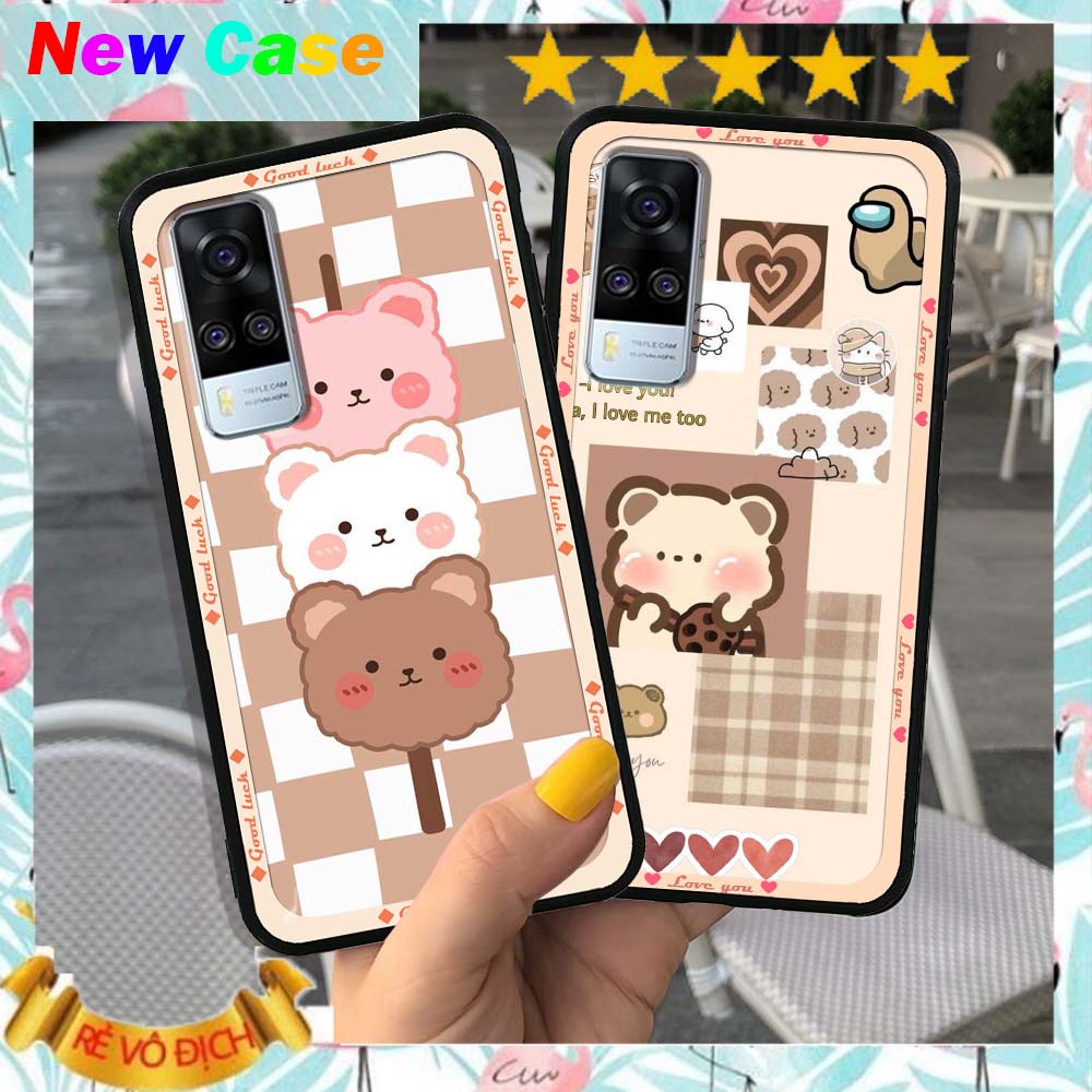 Ốp lưng Vivo Y51 2020 / Y53s in hình họa tiết động vật cute đáng yêu