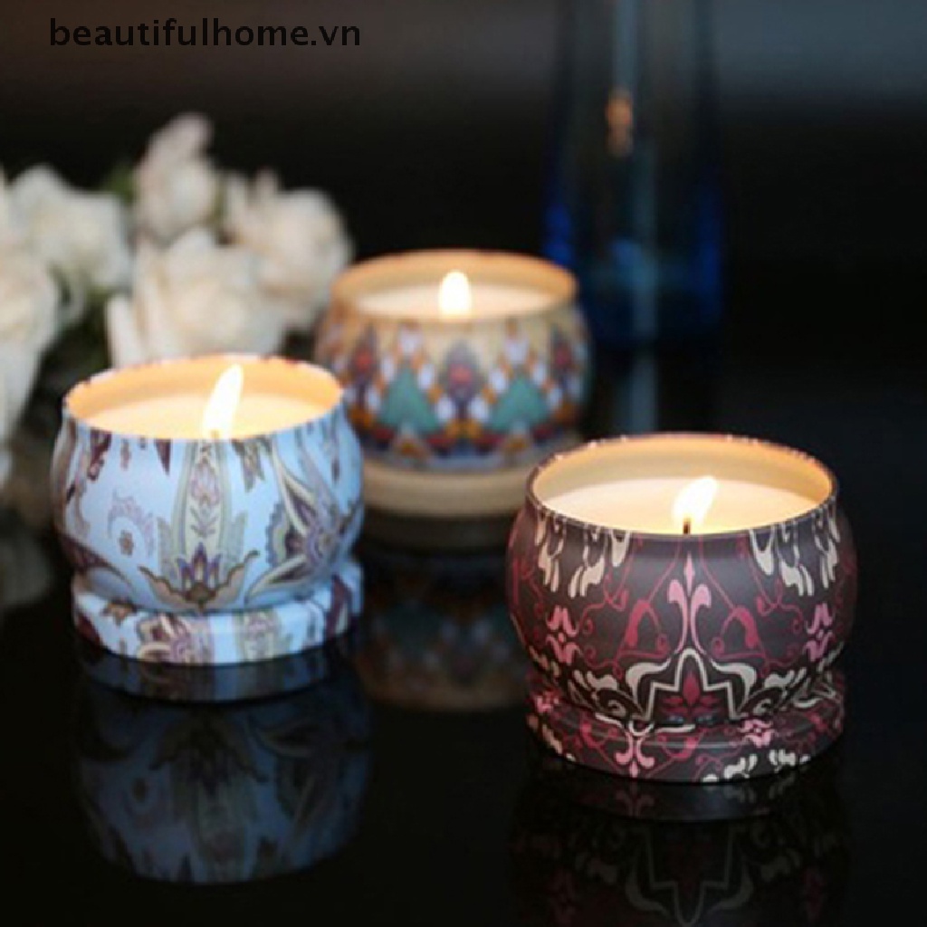 Hộp Nến Thơm Tự Nhiên Dành Cho Gia Đình