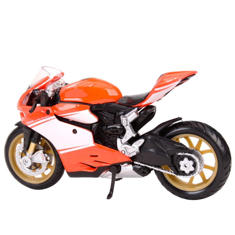 Maisto 1:18 2014 Ducati 1199 Superleggera Die Cast Đồ chơi mô hình tĩnh mô tô sưu tầm