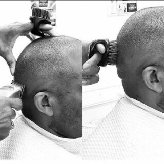Chổi phủi tóc Barber chuyên FADE
