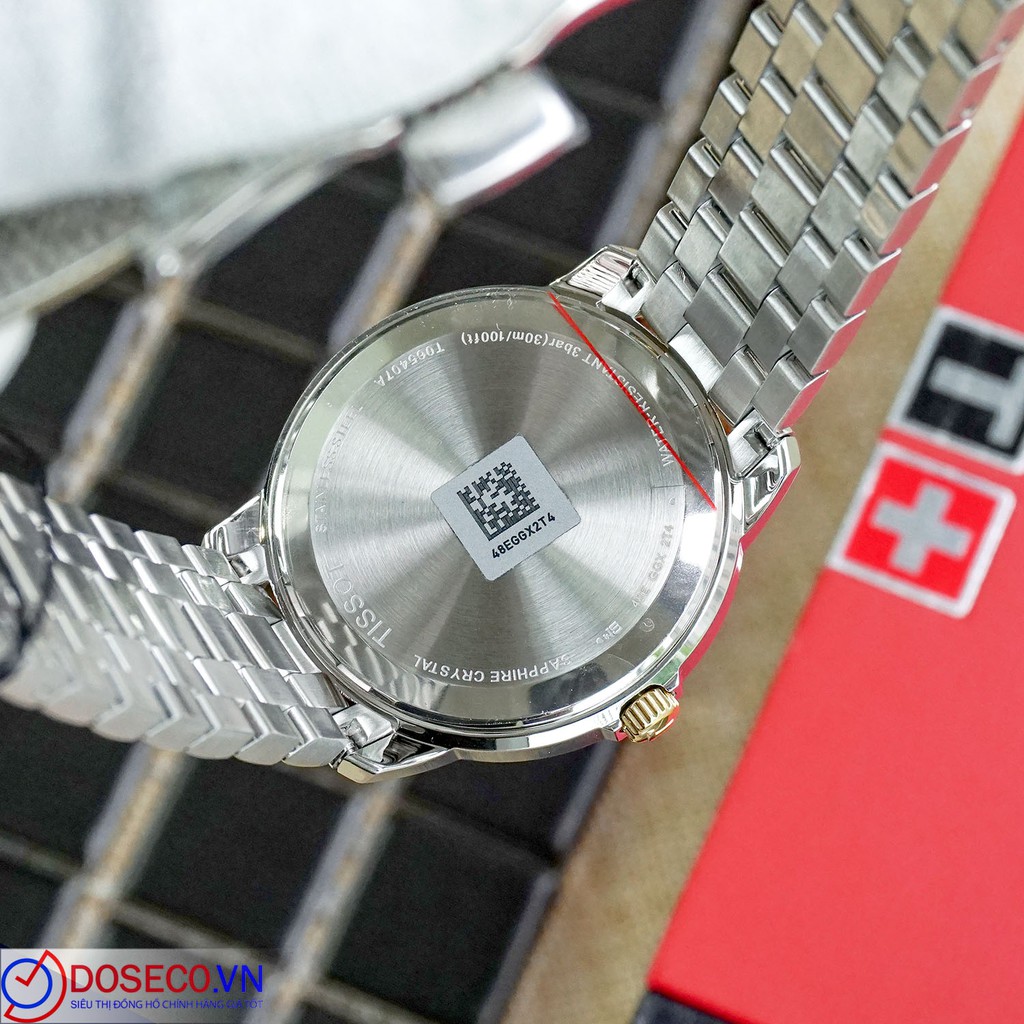 Đồng Hồ Nam Tissot Cơ Automatic Chính Hãng T065.407.22.031.00 Dây Kim Loại Cao Cấp Kính Sapphire Chống Nước TS36