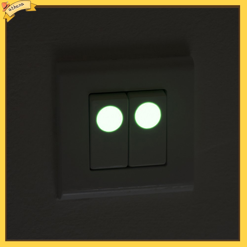 Set 407 Sticker Chấm Tròn Dạ Quang Dán Tường Trang Trí Phòng Ngủ