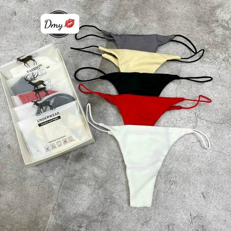 Quần lót nữ lọt khe cạp dây quai mảnh sexy gợi cảm mã T99