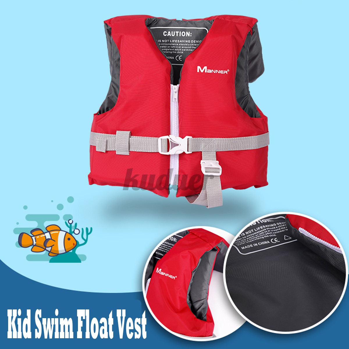 Child Kids Swim Floatation Vest Life Jacket Safety Swimming Buoyancy Float Aid