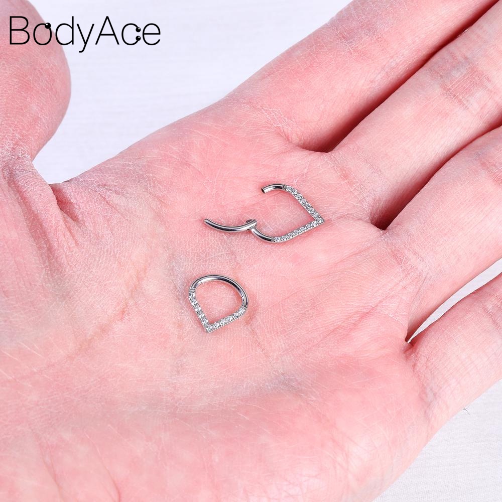 1 Khuyên Tai Cánh Bướm Đính Đá Pha Lê 8/10mm