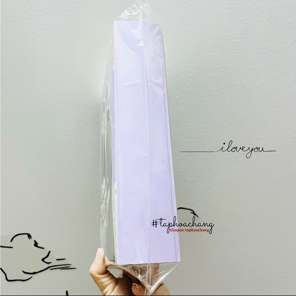 Túi bọc Boxset khổ 14.5*20.5cm - Túi dán bảo quản Boxset chống bụi