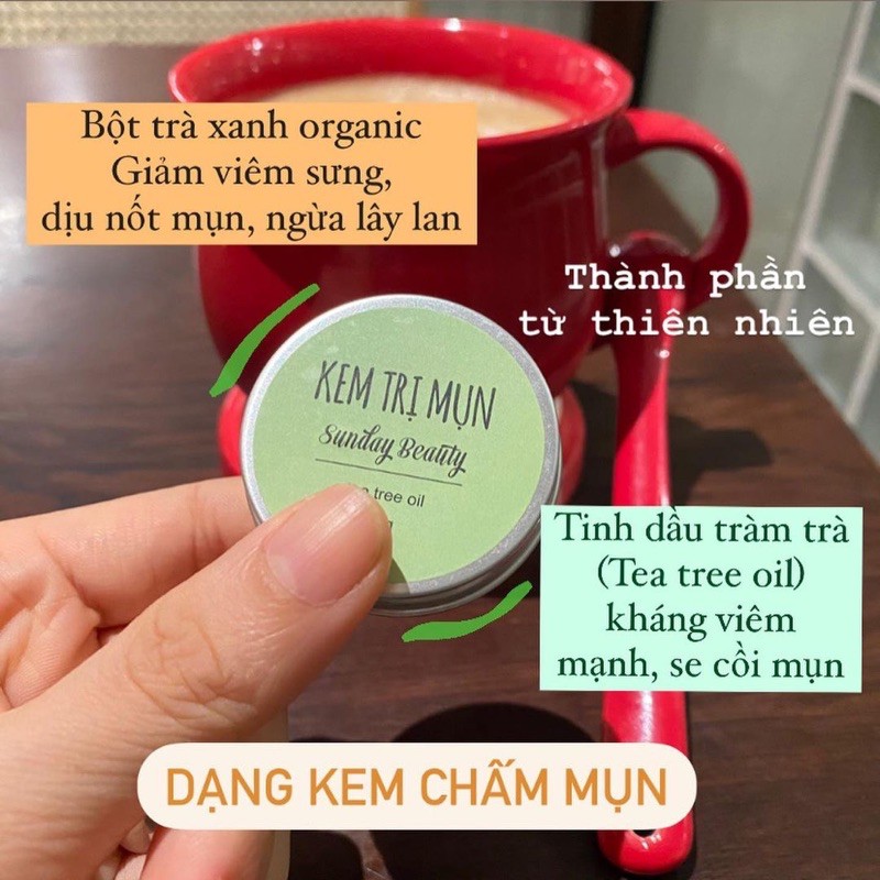 Kem chấm mụn tràm trà HANDMADE | BigBuy360 - bigbuy360.vn
