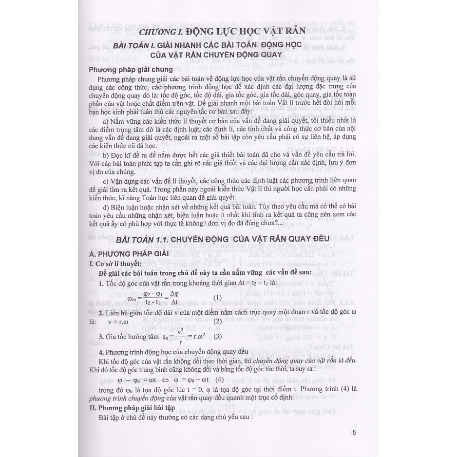 Sách - Phương pháp giải nhanh bài toán vật lý 12.