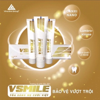 Vsmile kem đánh răng thảo dược   [ Hàng chính hãng Vinalink Group ]