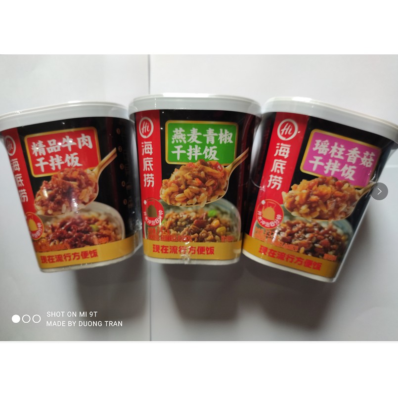 Cơm ăn liền - cơm trộn 8p 137g/ 142g Haidilao | BigBuy360 - bigbuy360.vn