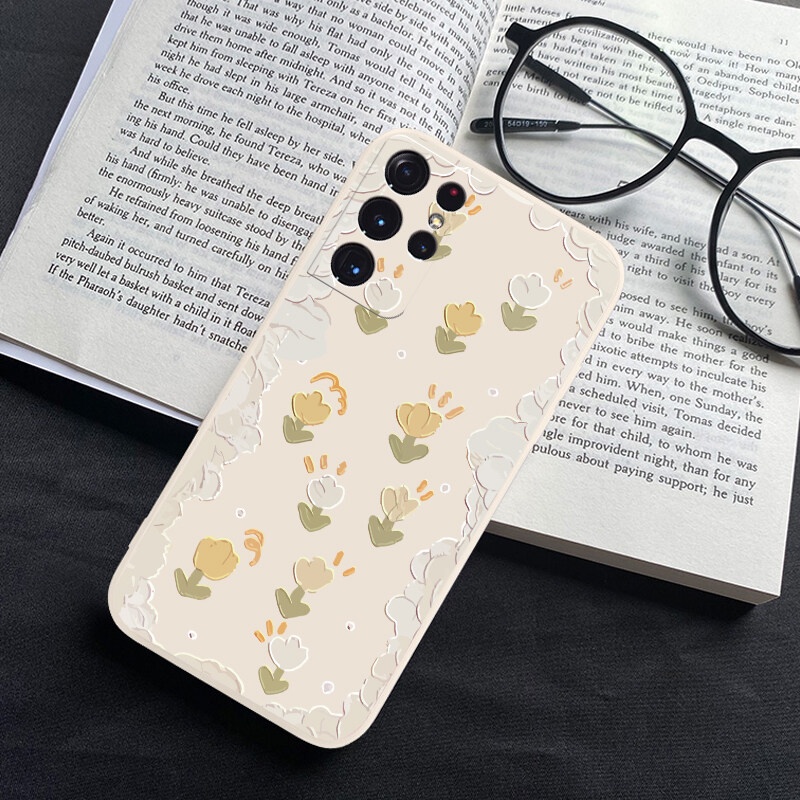 Ốp điện thoại silicone mềm nhám sang trọng bảo vệ toàn diện cho SAMSNUG NOTE 20 ULTRA NOTE 10 9 8