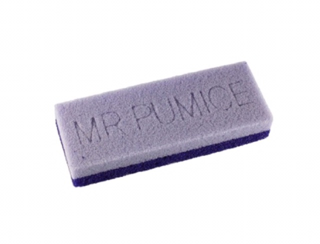 Bọt Biển Chà Gót 2in1 Mr.Pumice/ Cây chà gót sắt thay được miếng chà gót (Loại lớn)