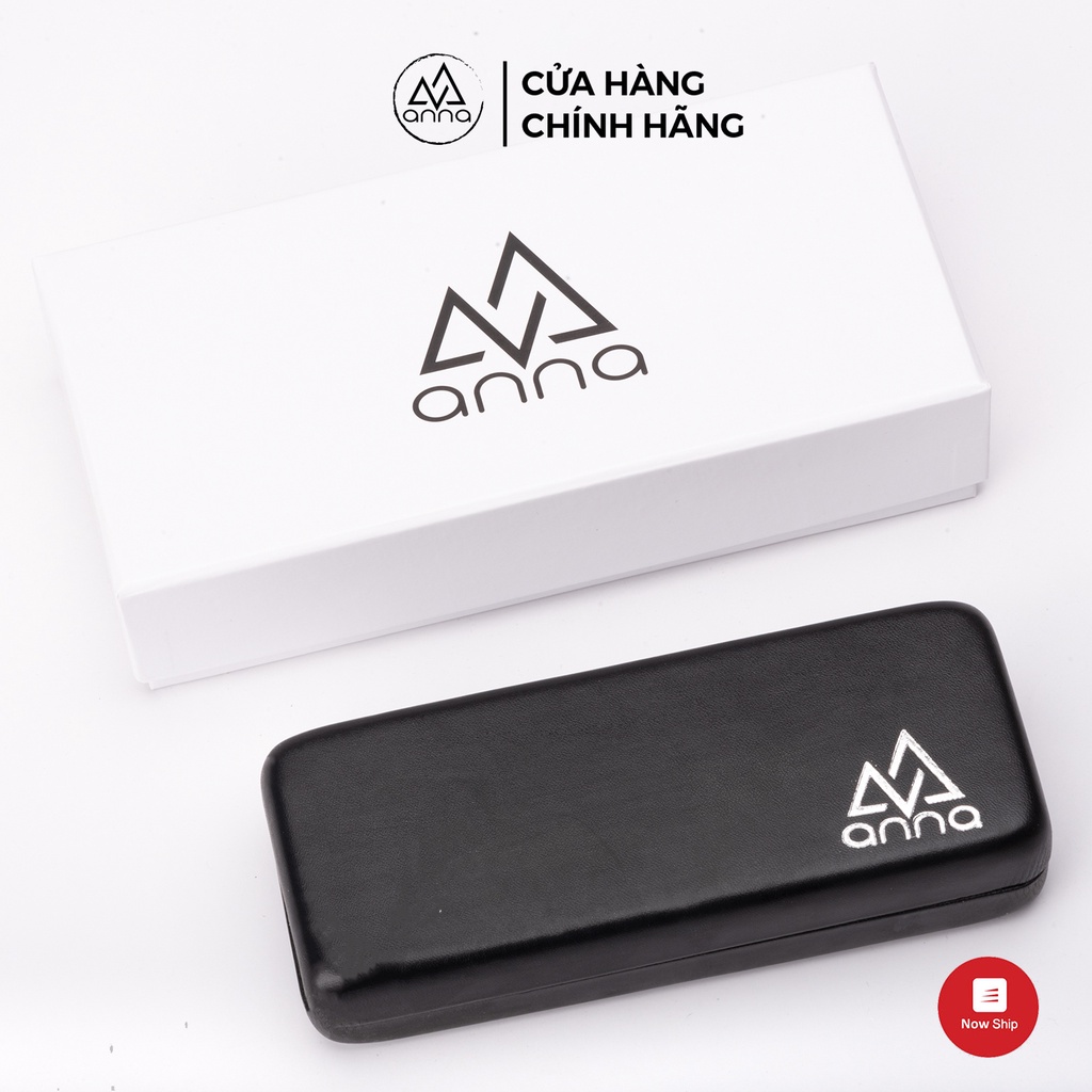 Hộp da cao cấp đựng kính ANNA kèm hộp giấy chính hãng | BigBuy360 - bigbuy360.vn
