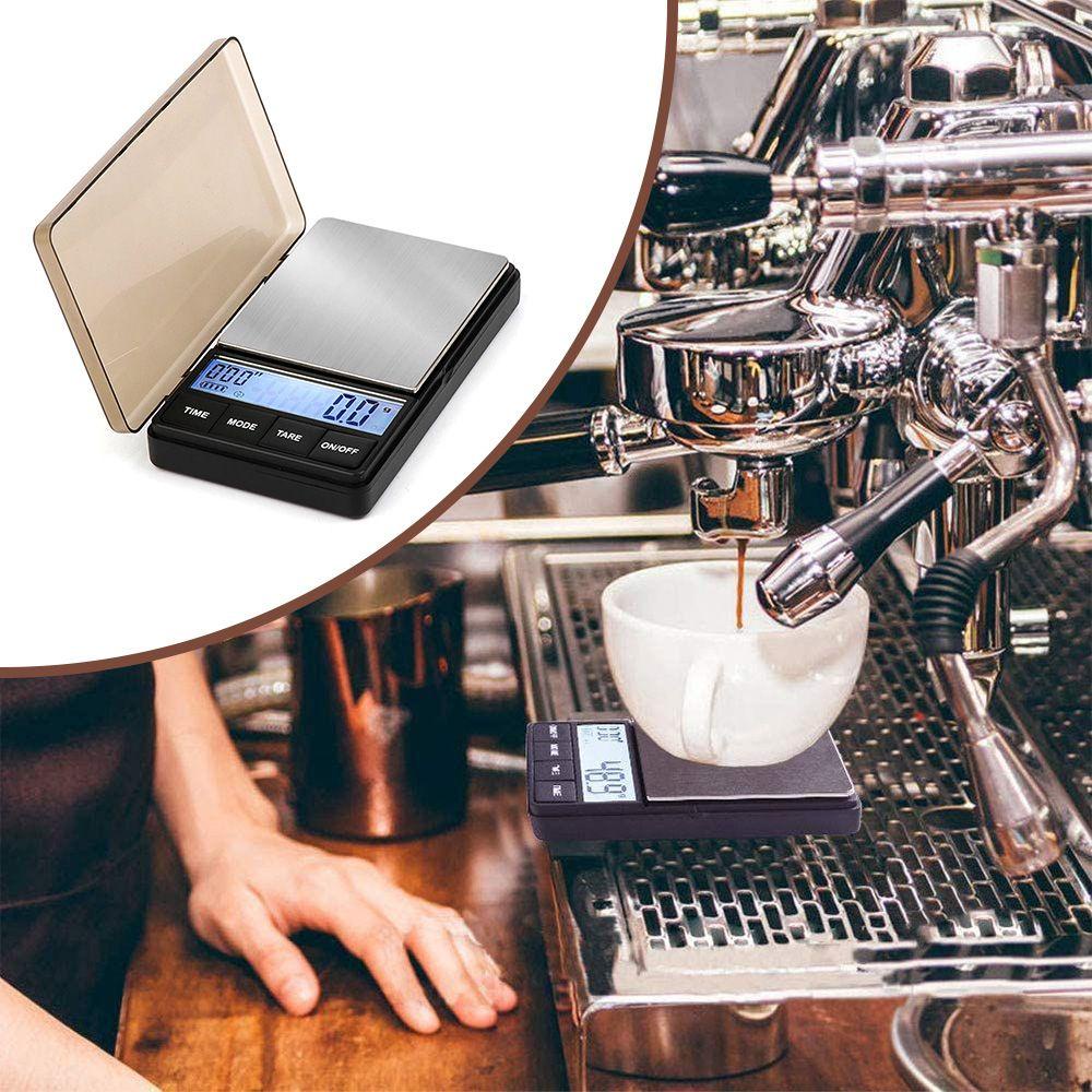 Cân Cà Phê Thông Minh Với Màn Hình LCD Hẹn Giờ