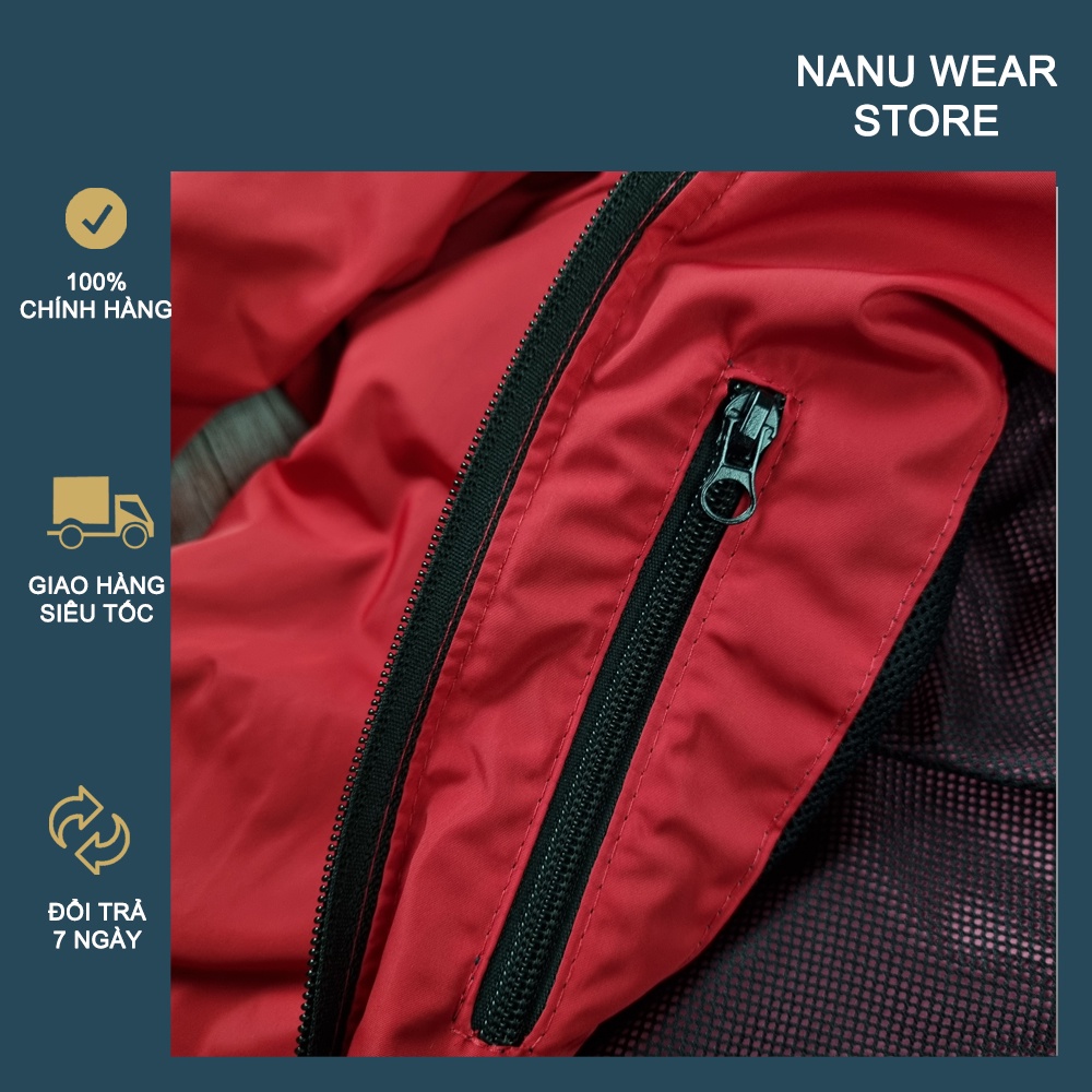 Áo khoác gió lót lưới cotton NANU WEAR