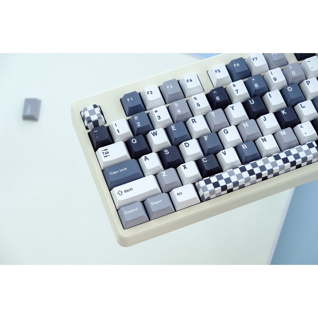 GMK Mosaic Keycaps, 134 phím PBT Keycaps Cherry Profile DYE-SUB Cá nhân hóa GMK Keycaps cho bàn phím cơ