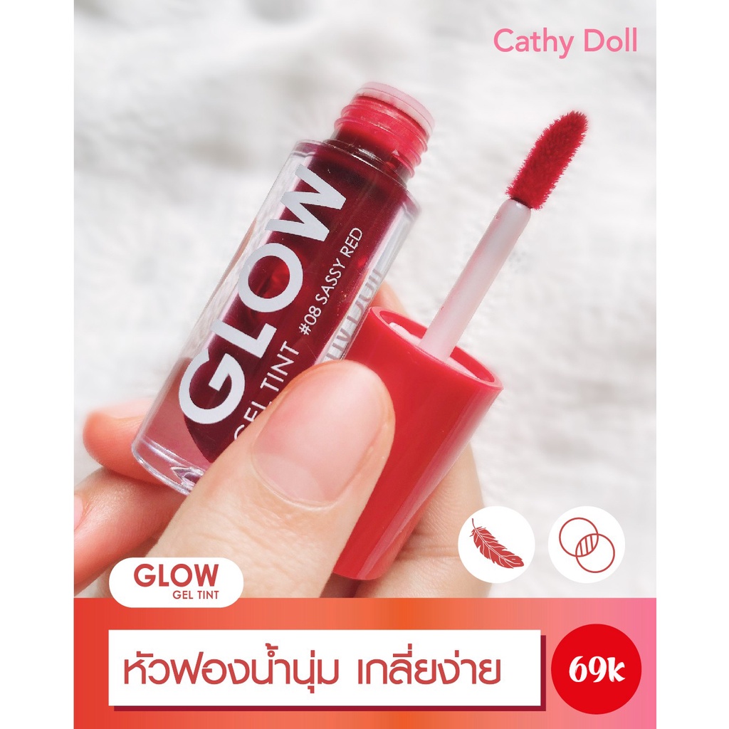 [HOT] Son Cathy Doll Gel Tint Thái Lan Full 8 Màu Son 2.4g