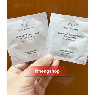 [Sample gói 1,5ml] Kem Dưỡng Ẩm Drunk Elephant Lala Retro Whipped Cream