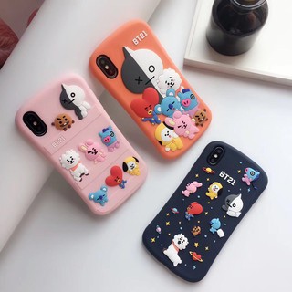 Ốp lưng Apple iphone 6 6s 7 8 plus Cute Cartoon Soft Silicone (COD)