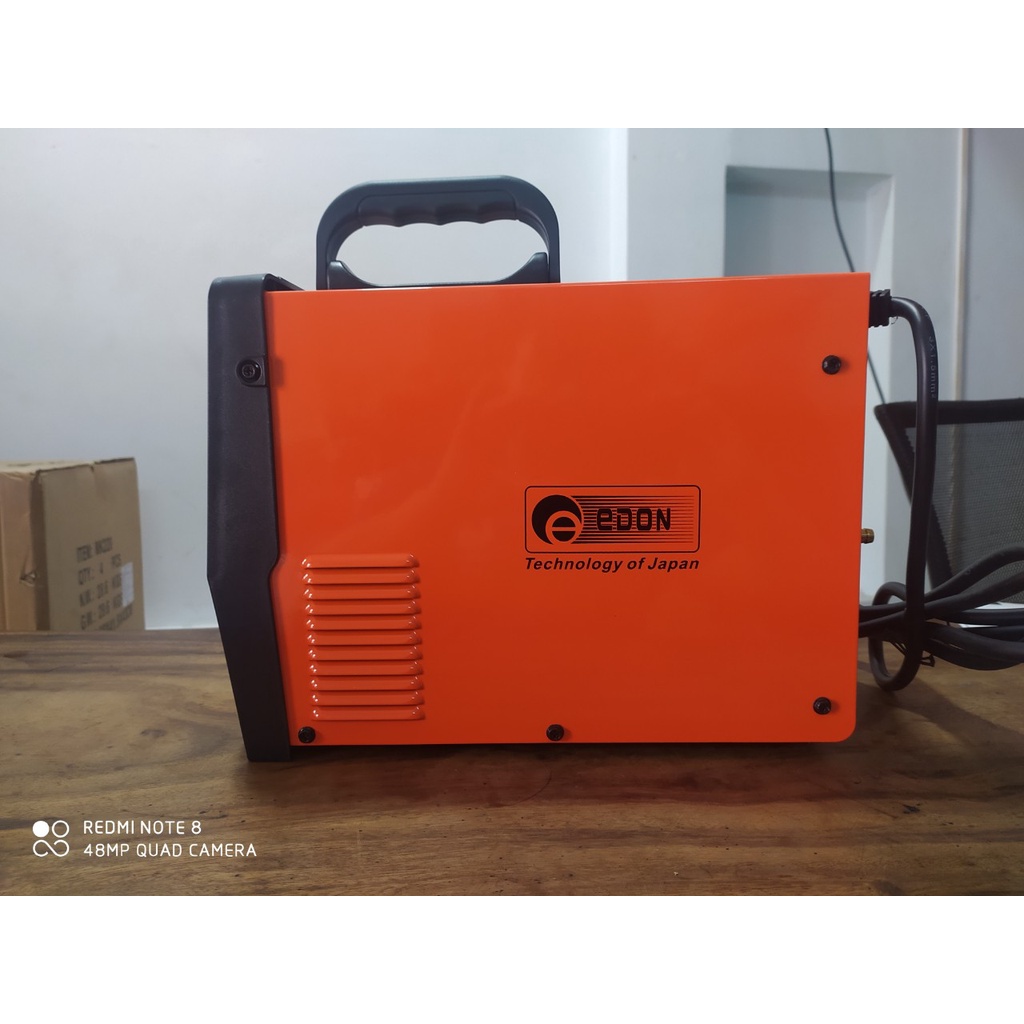 Máy hàn MIG dùng cả cuộn 1kg và 5 kg - EDON 220E - Dây MIG rời 3 m cho anh em thợ và gia đình