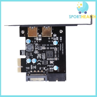 Card Mở Rộng Pci-E Sang Usb 3.0 2 Cổng Pci 19-pin