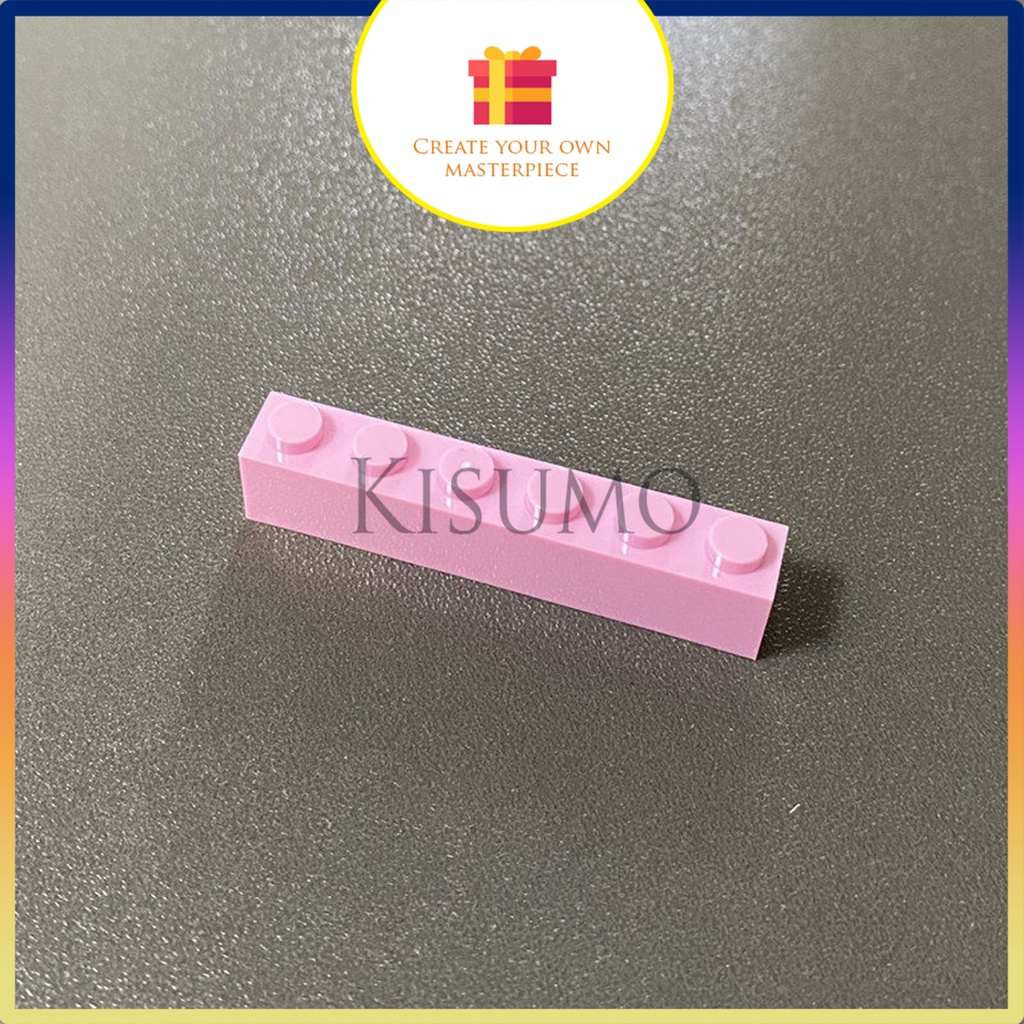 Đồ chơi giáo dục lắp ráp   logo moc combo 5 gạch 1x6 cao a13 3009