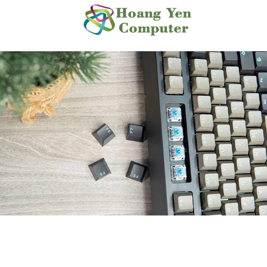 [2021] Bàn Phím Cơ E-Dra EK387 PRO Switch Gateron, Keycap PBT SKY DOLCH Siêu Bền, Không LED - BH 2 Năm Chính Hãng