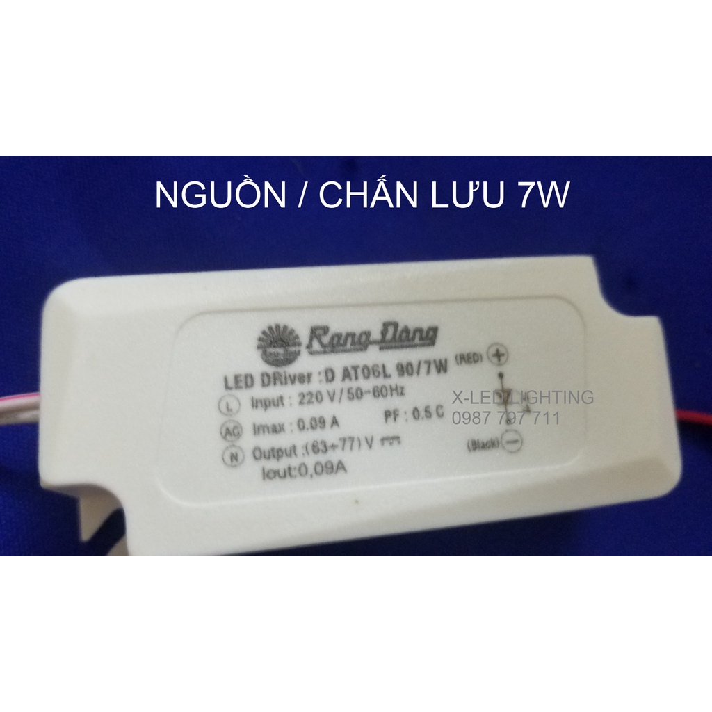 Đèn LED Âm Trần Rạng Đông D AT06L 3W, 5W, 7W - ChipLED SAMSUNG - Bảo hành đổi mới