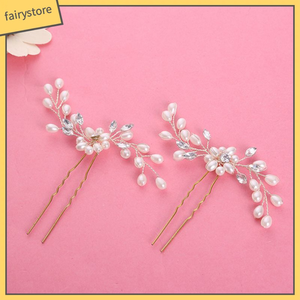 Kẹp Tóc Nữ Đính Ngọc Thời Trang