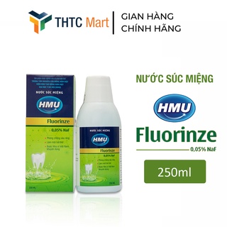 Nước Súc Miệng HMU Fluorinze 0,05% NaF 250ml Ngăn Ngừa Sâu Răng