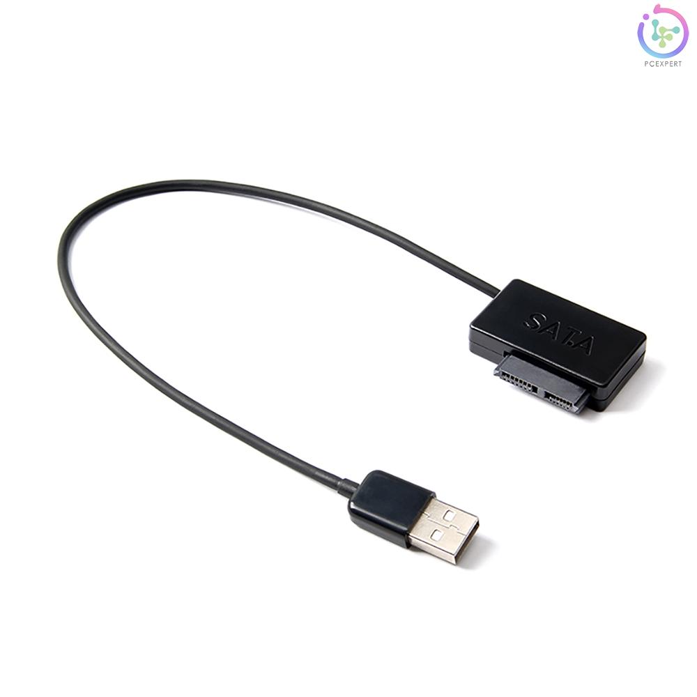 Cáp Chuyển Đổi Ổ Đĩa Quang Msata Sang Usb2.0 7 + 6pin Sata - Usb