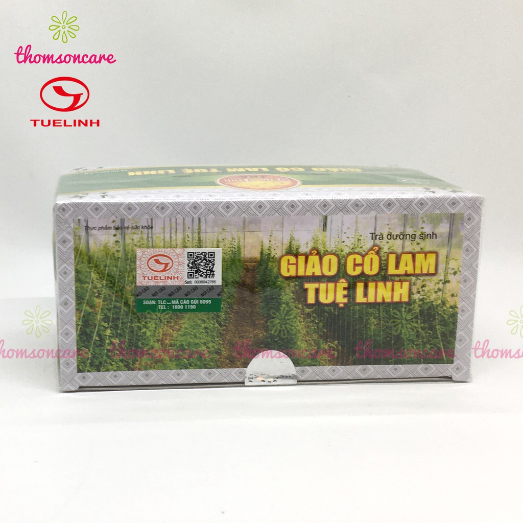 Trà giảo cổ lam Tuệ Linh - dạng túi lọc tiện dụng - hỗ trợ hạ mỡ máu, giảm đường huyết | BigBuy360 - bigbuy360.vn