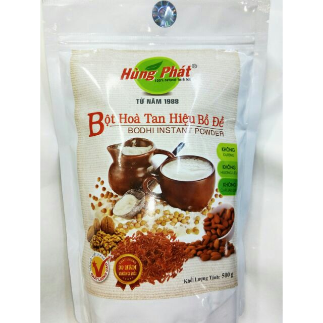 BỘT HÒA TAN HIỆU BỒ ĐỀ (Không Đường) BỘT NGŨ CỐC THUẦN CHAY THỰC PHẨM CHAY SẠCH EATCLEAN