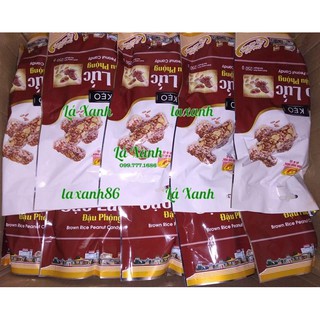 Combo 10 Túi Kẹo Gạo Lứt Đậu Phộng Tân Huê Viên