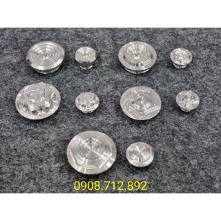 Ốc mâm lửa và nắp nhớt salaya inox 304 không gỉ , có nhiều mẫu gắn các loại xe